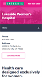 Mobile Screenshot of lakeside-wh.com